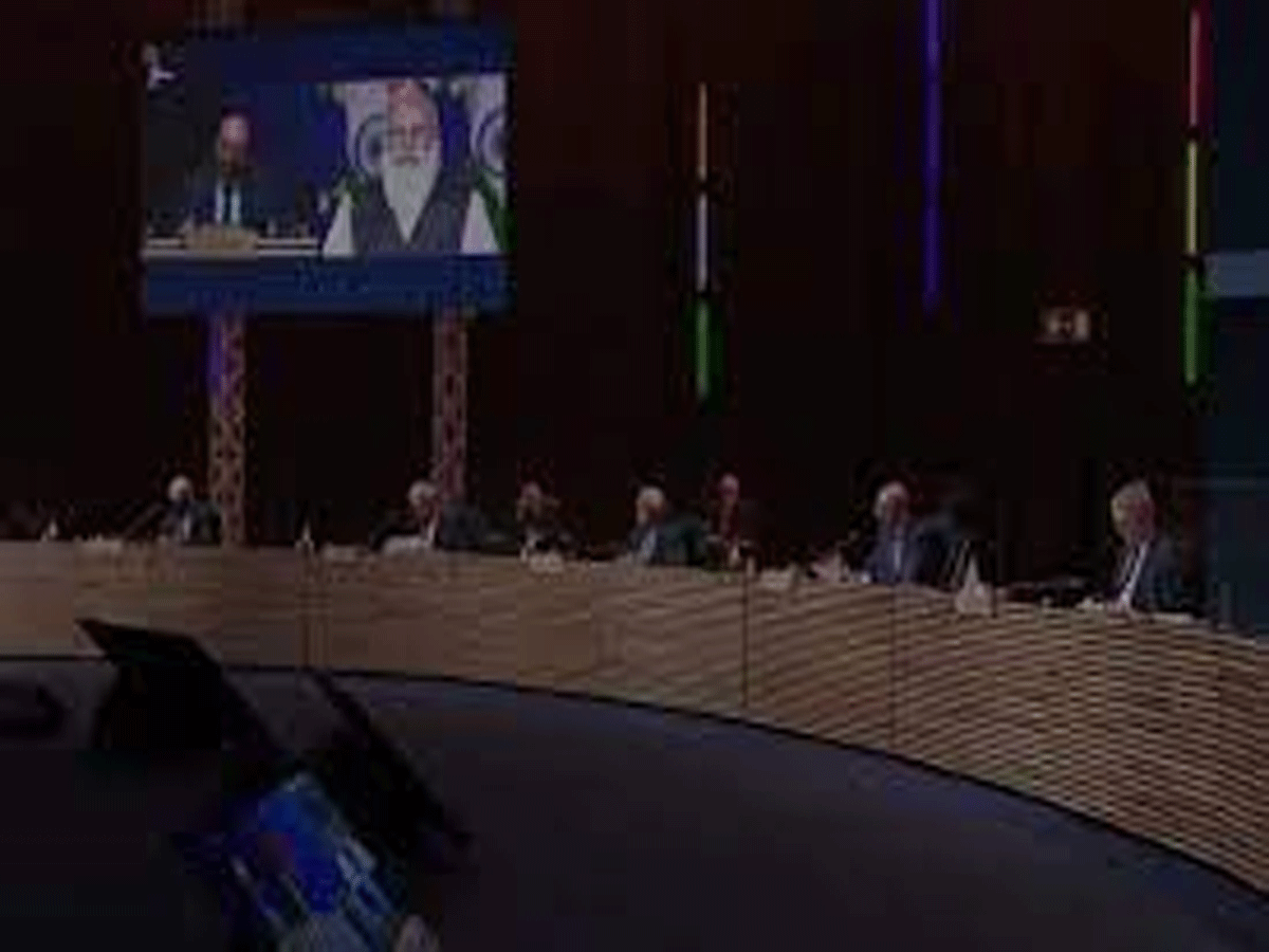 యురోపియన్ స‌ద‌స్సుకు హాజ‌రైన ప్ర‌ధాని మోదీ