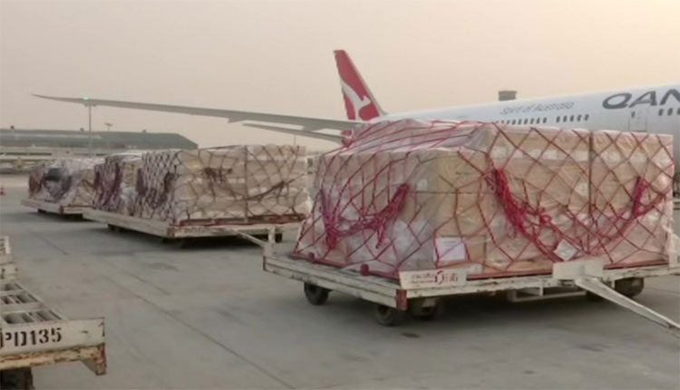 1,056 వెంటిలేట‌ర్లు, 43 ఆక్సిజ‌న్ కాన్స‌న్‌ట్రేట‌ర్లు పంపిన ఆస్ట్రేలియా