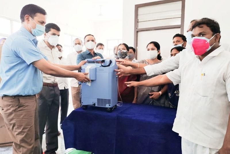 జర్మనీ నుంచి ఆక్సిజన్‌ కాన్సంట్రేటర్లు