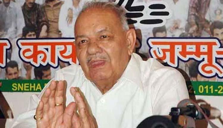 కేంద్ర మాజీ మంత్రి చమన్ లాల్ గుప్తా కన్నుమూత