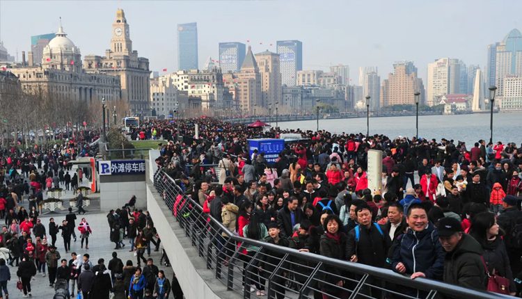 చైనాలో 1.4 బిలియన్లకు చేరిన జానాభా