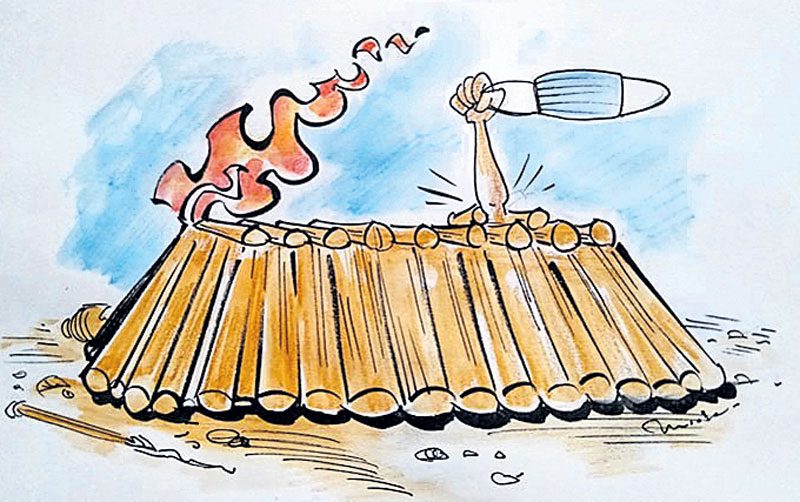 బెత్తెడు గుడ్డపేగు!