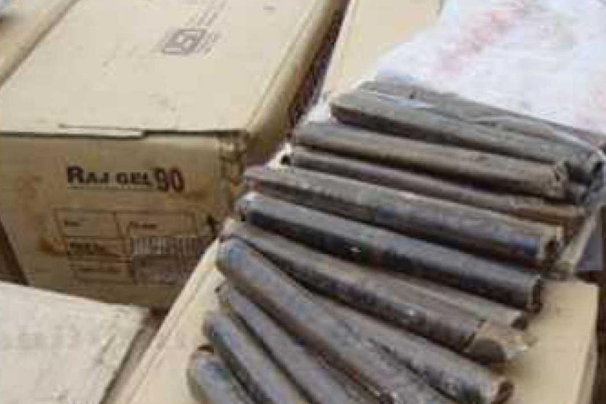 ఖమ్మంలో భారీగా పేలుడు పదార్థాలు స్వాధీనం.. ఏడుగురి అరెస్టు