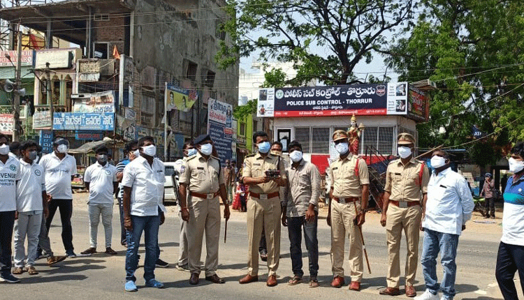 డ్రోన్లతో గస్తీ
