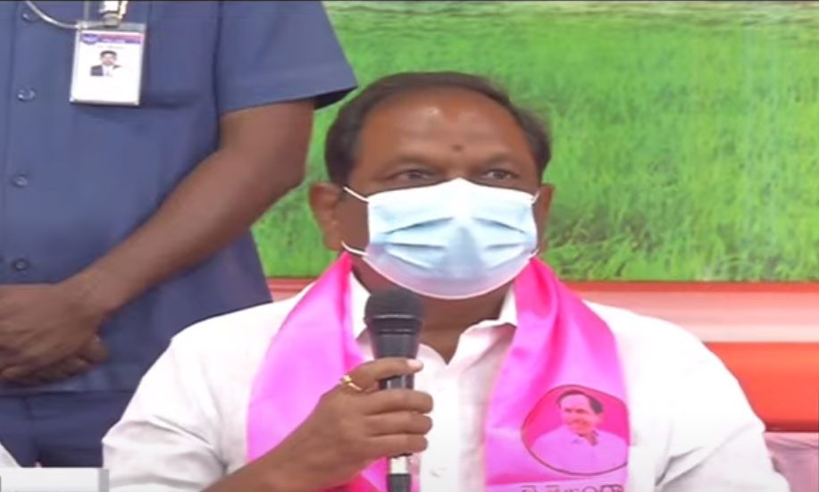 టీఆర్ఎస్ పార్టీ విచ్ఛిన్నానికి ఈట‌ల ప్ర‌య‌త్నం : మంత్రి కొప్పుల‌