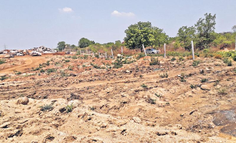 ఆ గుడి భూములపై 35 రిజిస్ట్రేషన్లు