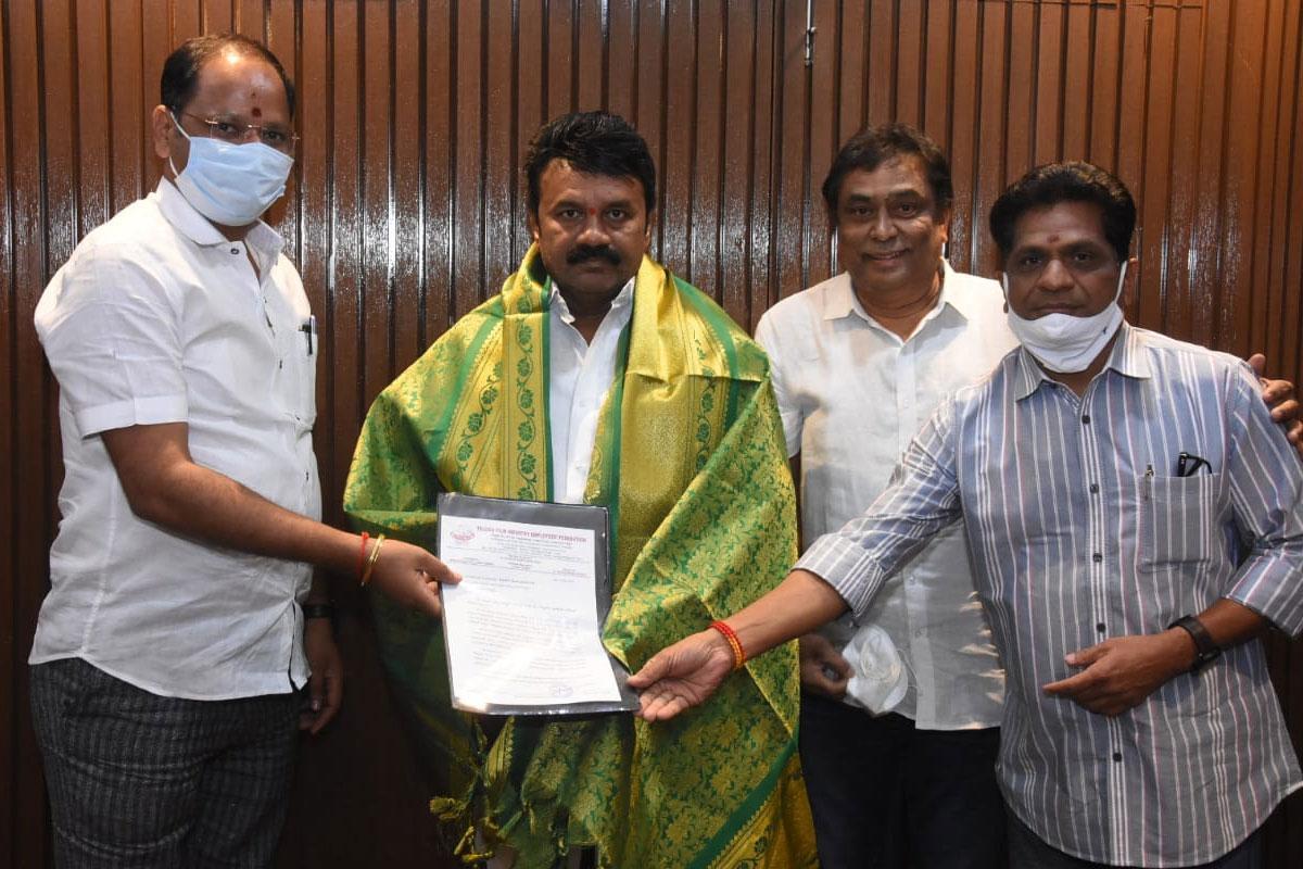 సినీ పరిశ్రమకు అండగా తెలంగాణ ప్రభుత్వం : మంత్రి తలసాని