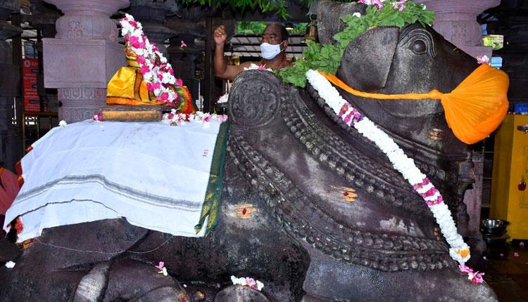 శ్రీశైల క్షేత్రంలో ప్రత్యేక పూజలు