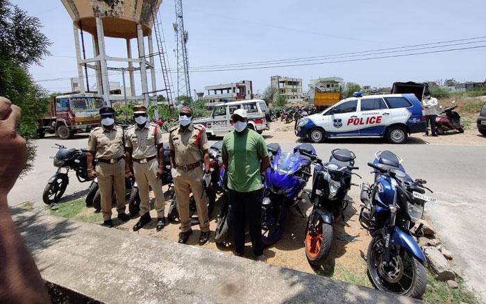 బైకుల చోరీ నిందితుడి అరెస్ట్‌