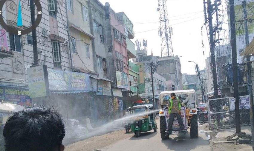 ఊరూవాడా శానిటైజ్‌..