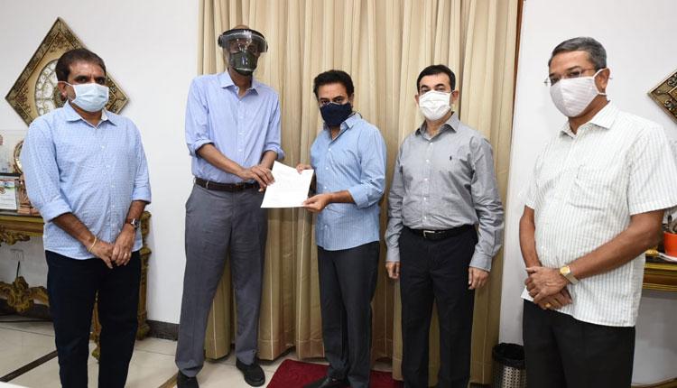 రాష్ర్ట ప్ర‌భుత్వానికి నాట్కో ఫార్మా విరాళం