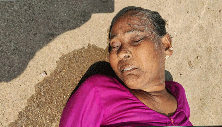 ధ‌ర్మ‌పురిలో గుర్తుతెలియ‌ని వృద్ధురాలు మృతి