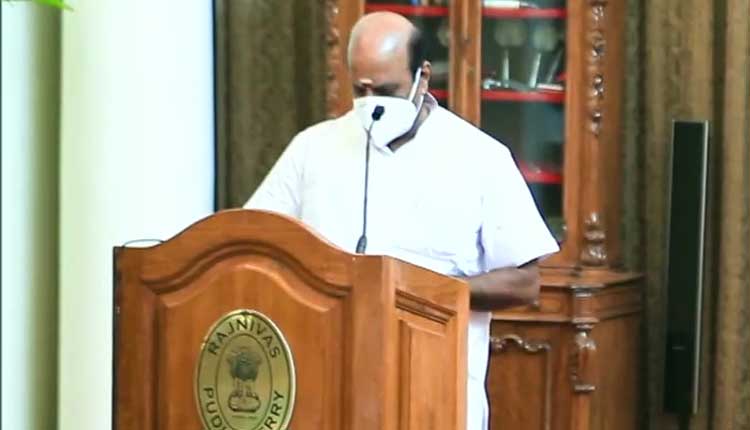 పుదుచ్చేరి ప్రొటెం స్పీక‌ర్‌గా ల‌క్ష్మీనారాయ‌ణ‌న్‌