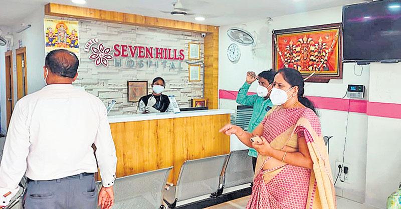 కాసుపత్రులపై కన్నెర్ర