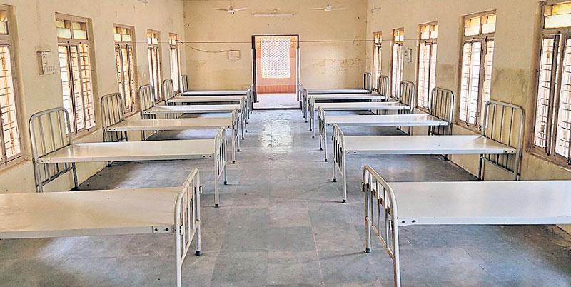 ఆందోళన వద్దు.. బెడ్లు సిద్ధం