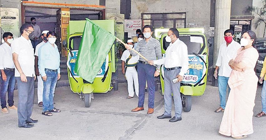 కరోనా బాధితులకు ఉచిత భోజనం