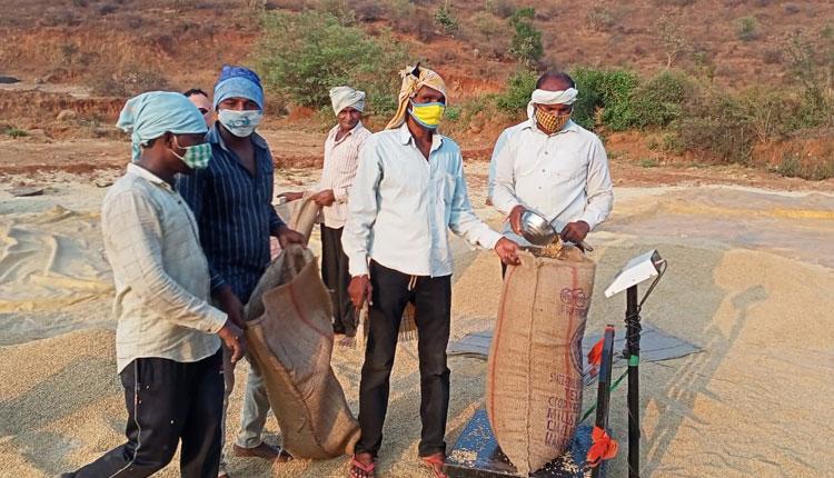 నర్సింహులపల్లిలో సేకరణ పూర్తి