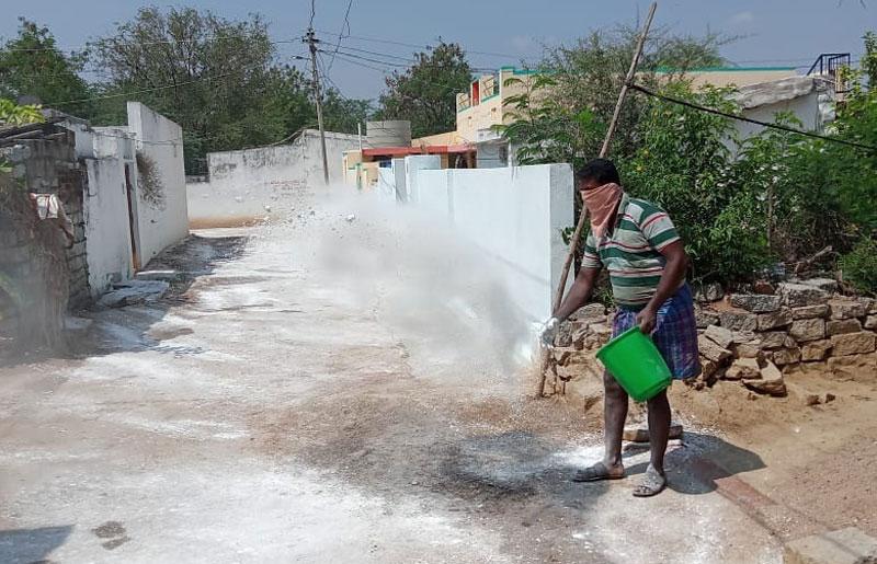 పల్లెల్లో కరోనాపై పోరు