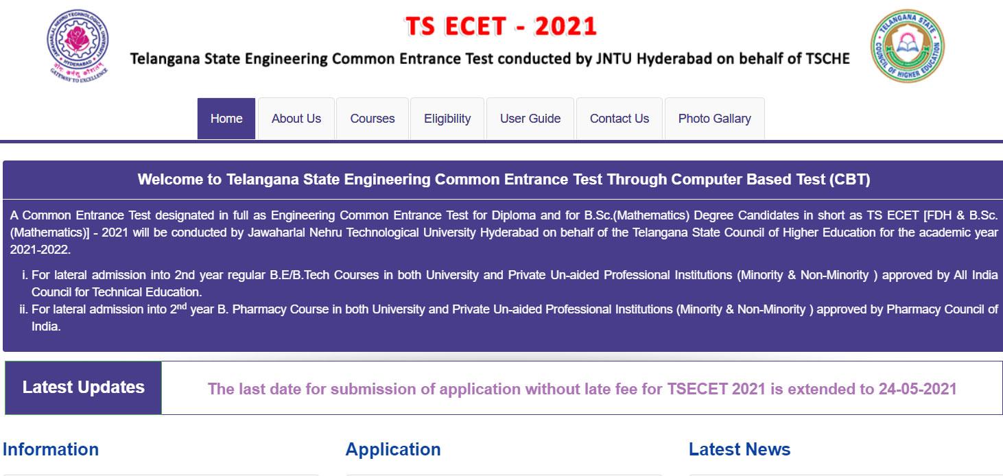 టీఎస్ ఈసెట్ ద‌ర‌ఖాస్తు గ‌డువు పొడిగింపు