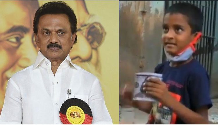 క‌రోనా రోగుల‌కు ఏడేళ్ల బుడ‌త‌డు ఆర్థిక సాయం