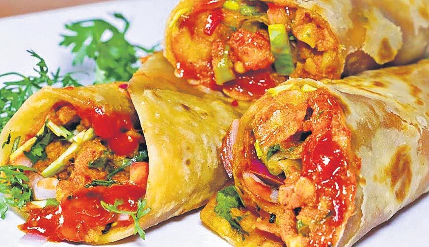 కార్న్‌ వెజ్‌ రోల్స్‌