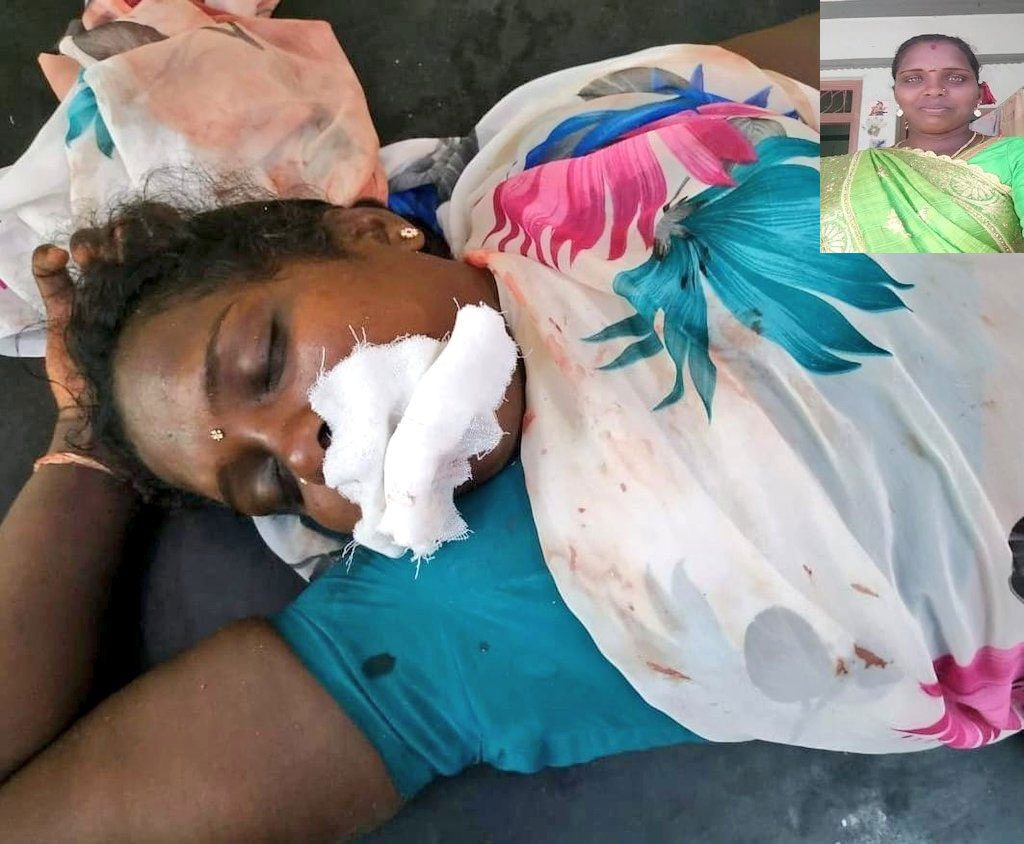 స్టాలిన్ గెలుపు.. నాలుక కోసుకున్న మ‌హిళ‌