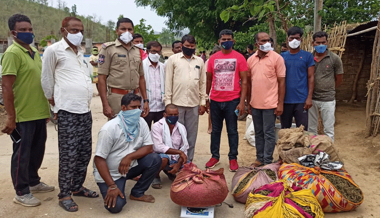 సావర్ ఖేడ్‌లో 50 కిలోల గంజాయి పట్టివేత