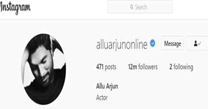 సోష‌ల్ మీడియాలో మ‌రో మైల్ స్టోన్ అందుకున్న బ‌న్నీ