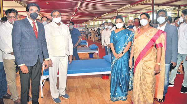 కల్వరీ టెంపుల్‌లో కొవిడ్‌ సెంటర్‌