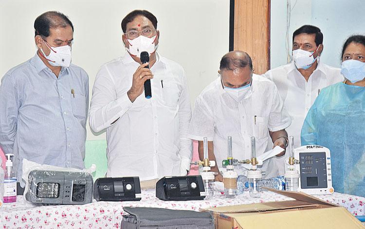 ఎంజీఎంలో 50 బెడ్లతో బ్లాక్‌ ఫంగస్‌ వార్డు