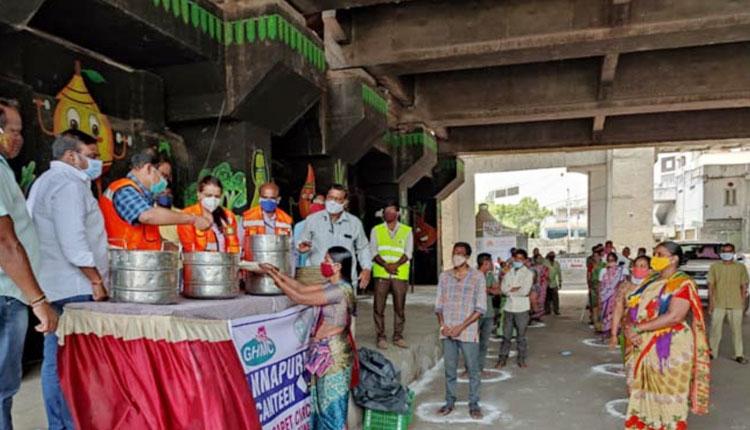 అన్న‌పూర్ణ క్యాంటీన్లు.. ఒక్క‌రోజే 45 వేల మీల్స్ స‌ర‌ఫ‌రా