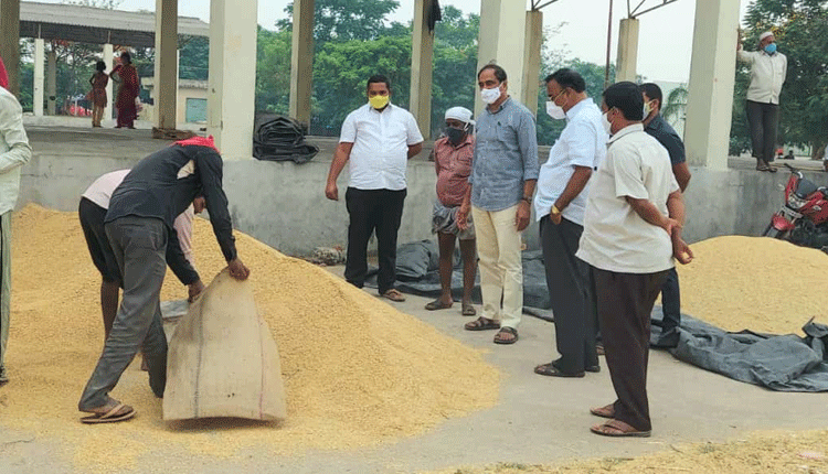 రికార్డు స్థాయిలో ధాన్యం కొనుగోళ్లు