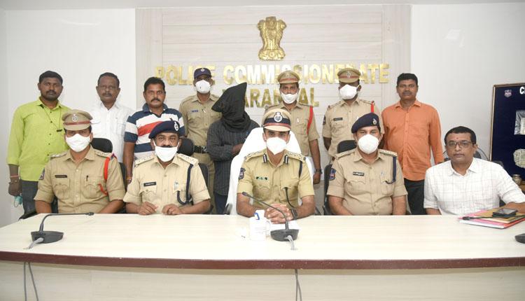దారి దోపిడీకి పాల్పడుతున్న నిందితుడి అరెస్టు