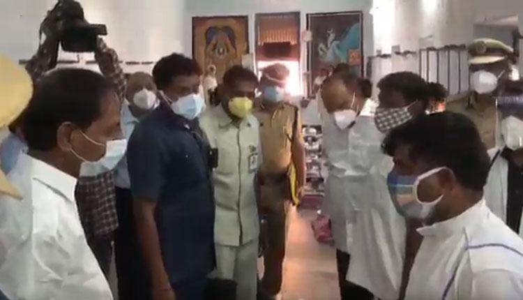 వ‌రంగ‌ల్ సెంట్ర‌ల్ జైలును సంద‌ర్శించిన సీఎం కేసీఆర్‌