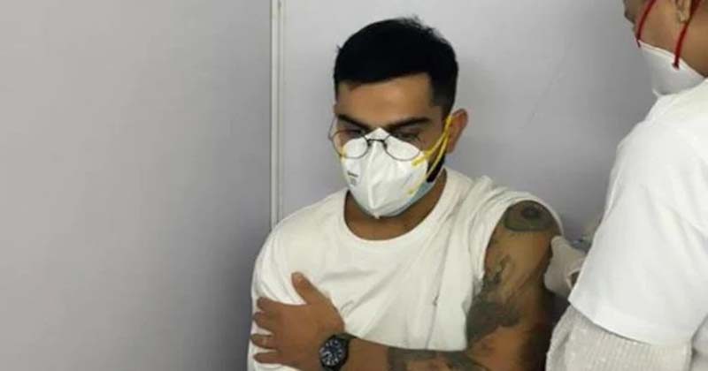 క‌రోనా వ్యాక్సిన్ తీసుకున్న విరాట్ కోహ్లి