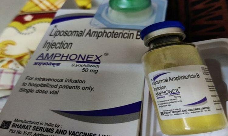 లిపోసోమల్‌ ఇంజెక్షన్‌పై ఆంక్షలు