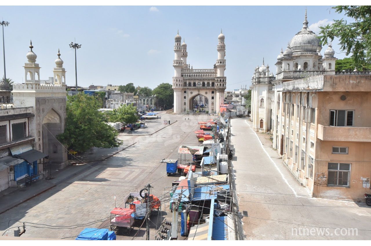తెలంగాణ వ్యాప్తంగా లాక్‌డౌన్ అమ‌లు