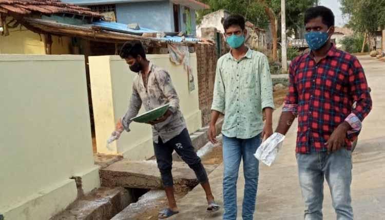కరోనా వైరస్ నియంత్రణకు హైపోక్లోరైట్ ద్రావణం పిచికారీ