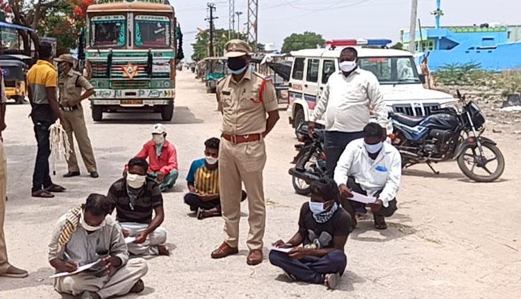 నిబంధనలు ఉల్లంఘిస్తే కరోనా పరీక్ష!