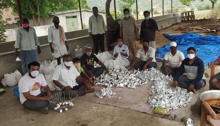 కరోనా బాధితులకు నిత్యభోజనం