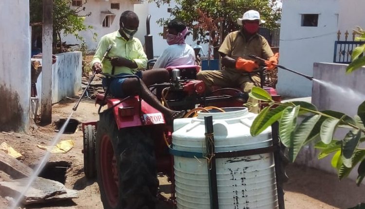 గ్రామాల్లో పారిశుధ్య పనులు