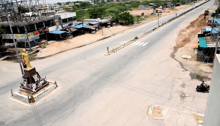 ఉమ్మడి నల్లగొండ జిల్లాలో  కట్టుదిట్టంగా లాక్ డౌన్