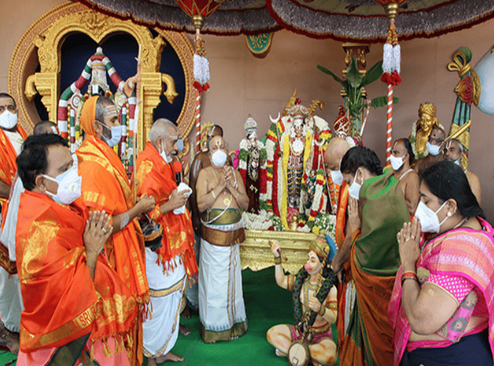 భక్తిభావాన్ని పంచిన సుంద‌ర‌కాండ అఖండ పారాయ‌ణం…