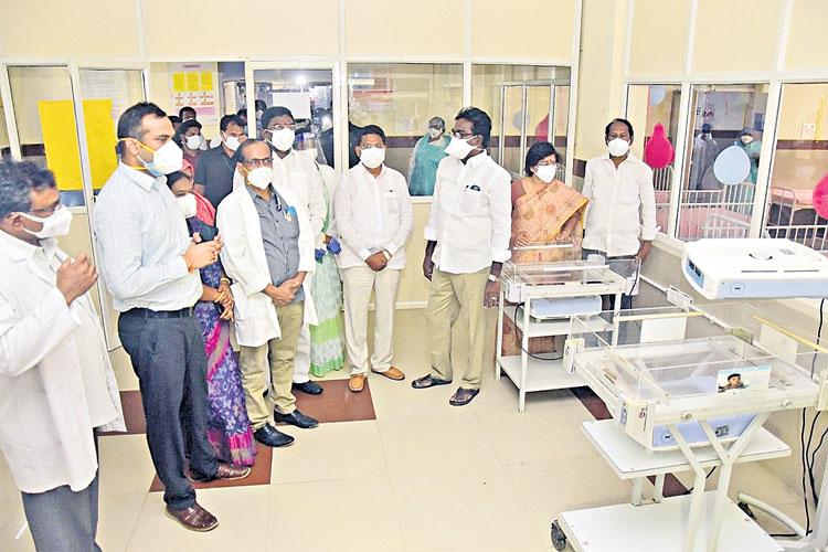 ఖమ్మంలో పిల్లలకు కరోనా ప్రత్యేక వార్డు