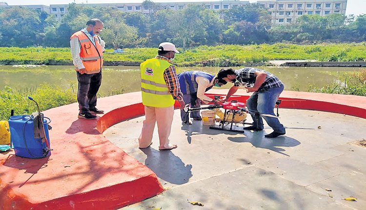 డ్రోన్‌ అస్త్రం.. క్యూలెక్స్‌ అంతం