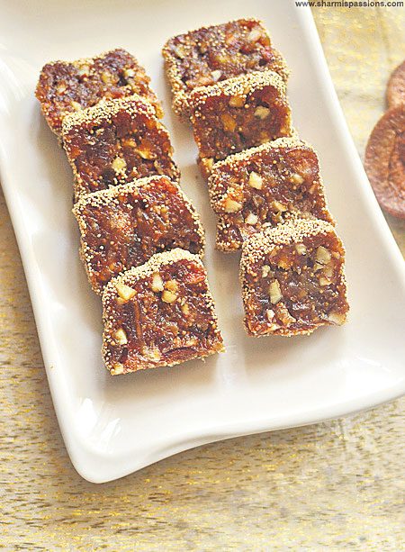 రాగి- అంజీర్‌ బర్ఫీ