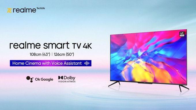 రియల్‌మీ కొత్త 4K స్మార్ట్‌టీవీ వచ్చేసింది
