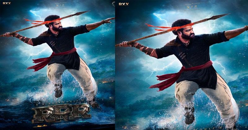 ఆర్ఆర్ఆర్ నుండి ఎన్టీఆర్ ఇంటెన్స్ లుక్ విడుద‌ల‌