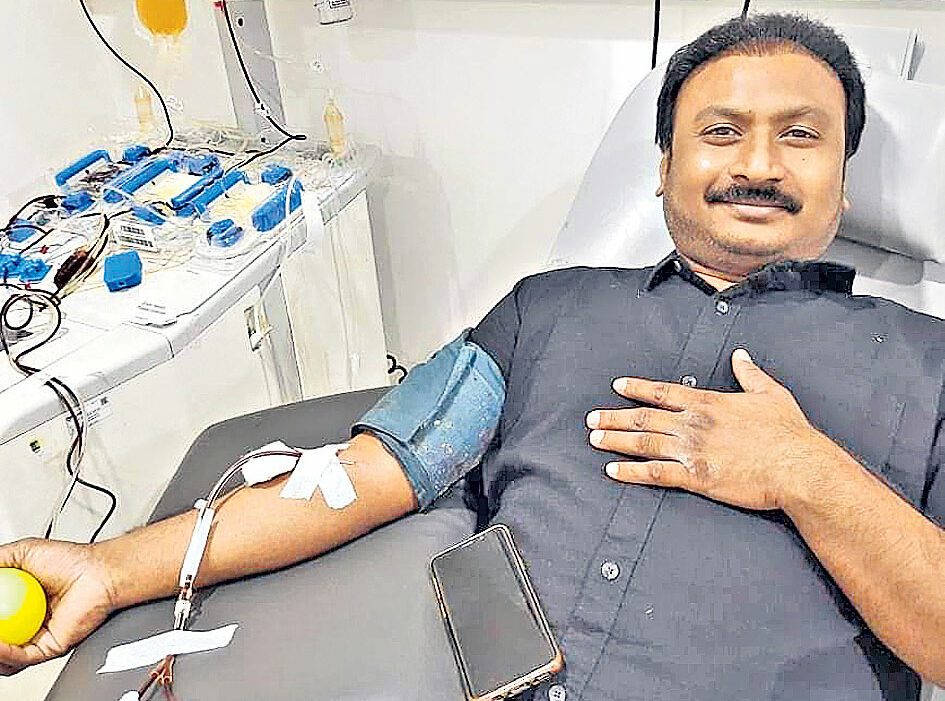 21 ఏండ్లుగా రక్తదానం