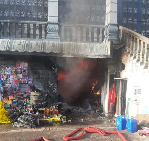 తిరుమలలో ఘోర అగ్నిప్రమాదం